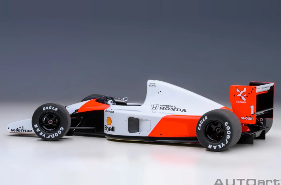 Volante - Ayrton Senna McLaren MP4/6 #2 ganhador japonês GP 1991 - Imagem 2