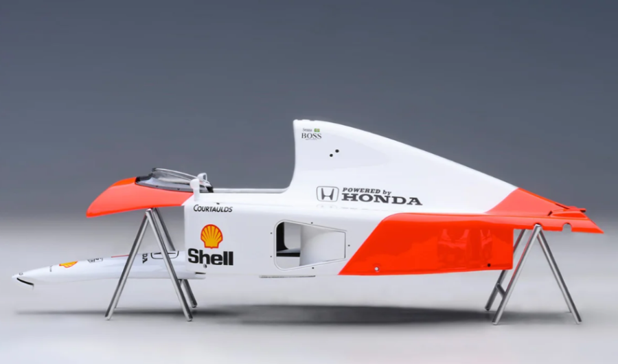Volante - Ayrton Senna McLaren MP4/6 #2 ganhador japonês GP 1991 - Imagem 3