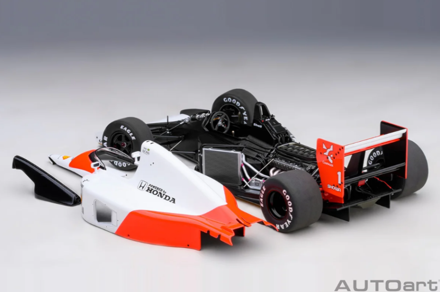 Volante - Ayrton Senna McLaren MP4/6 #2 ganhador japonês GP 1991 - Imagem 10