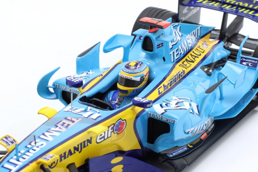 Fernando Alonso - Formula 1 Renault R26 GP Brasil 1:18 - Imagem 4