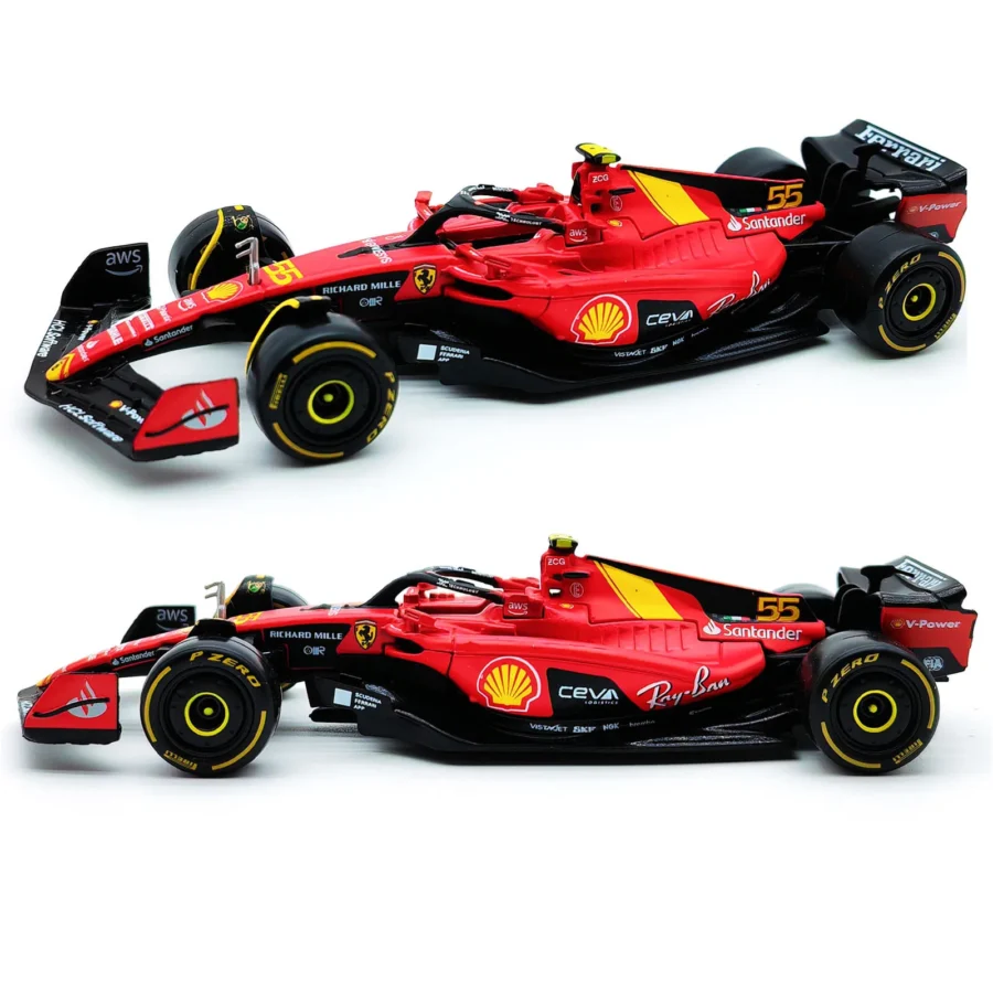 Bburago 1:43 2024 RB20 SF24 W14 W13 SF23 MCL60 RB19 RB18 W12 F1 Racing Formula Car Static Simulation Diecast Alloy Model Car - Image 23