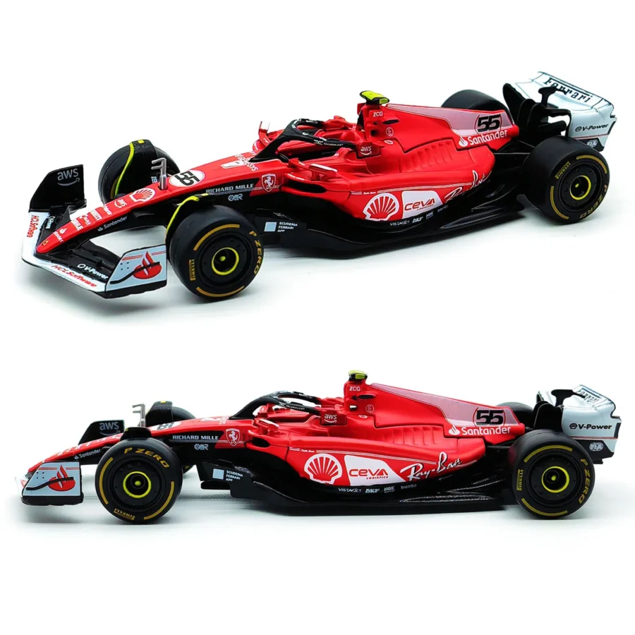 Bburago 1:43 2024 RB20 SF24 W14 W13 SF23 MCL60 RB19 RB18 W12 F1 Racing Formula Car Static Simulation Diecast Alloy Model Car - Image 17