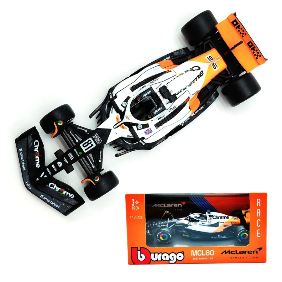 Bburago 1:43 2024 RB20 SF24 W14 W13 SF23 MCL60 RB19 RB18 W12 F1 Racing Formula Car Static Simulation Diecast Alloy Model Car - Image 27