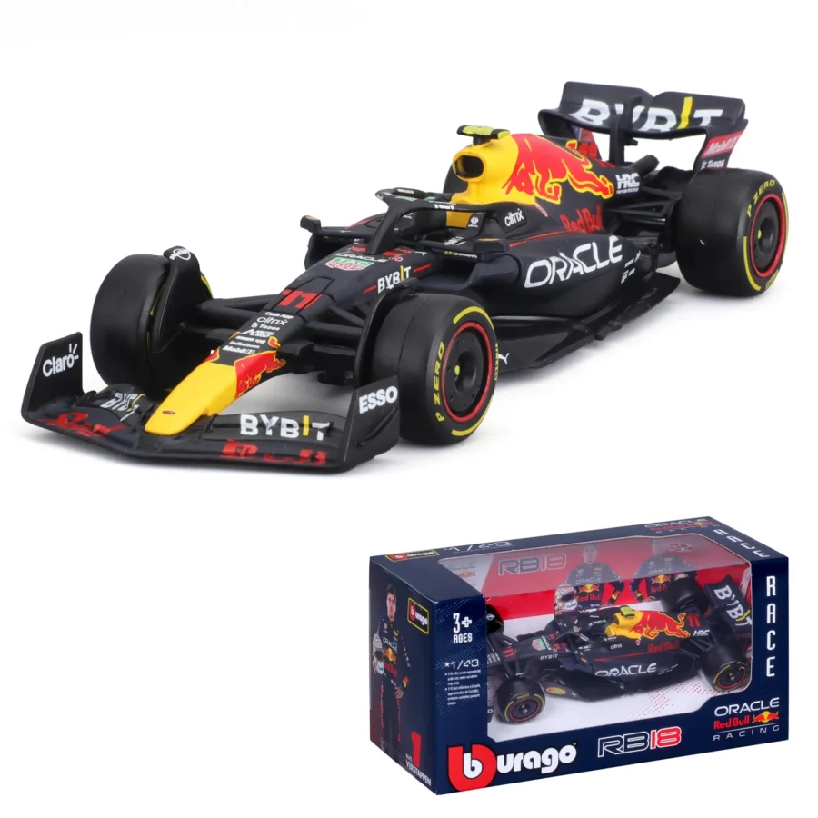 Bburago 1:43 2024 RB20 SF24 W14 W13 SF23 MCL60 RB19 RB18 W12 F1 Racing Formula Car Static Simulation Diecast Alloy Model Car - Image 11