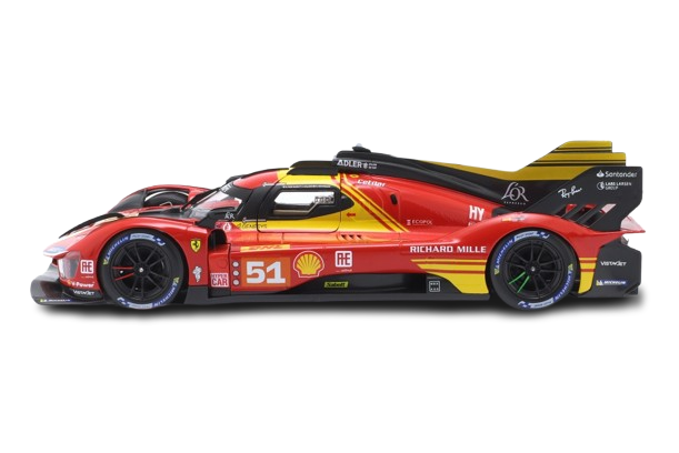 Ferrari 499P - 51 WEC Catar 2024 Calado 1:18 - Imagem 4